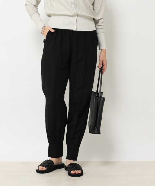 RIVE DROITE（リヴドロワ）の「フィブリルスリットジョガーパンツ（その他パンツ・レディース・ブラック/ベージュ・36/38）」の16枚目の写真