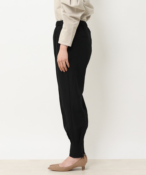 RIVE DROITE（リヴドロワ）の「フィブリルスリットジョガーパンツ（その他パンツ・レディース・ブラック/ベージュ・36/38）」の11枚目の写真