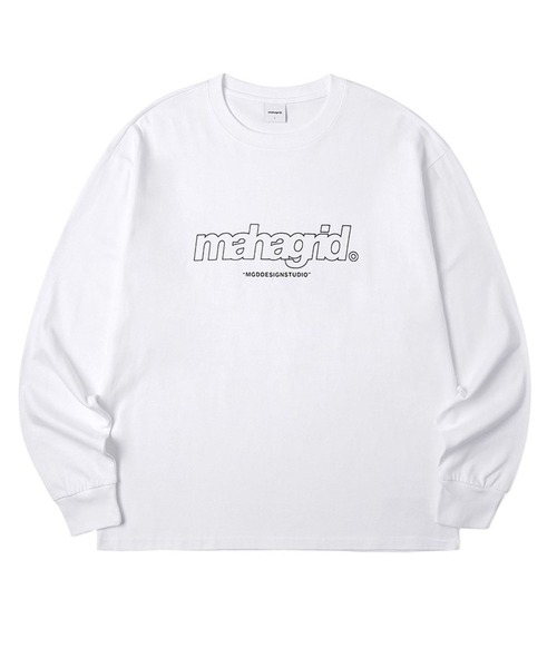 MAHAGRID(マハグリッド)の「【UNISEX】MAHAGRID/THRID LOGO ロングスリーブTシャツ 2275131(Tシャツ/カットソー・メンズ・ホワイト/ブラック/サックスブルー/ベージュ・SMALL/MEDIUM/LARGE)」の13枚目の写真