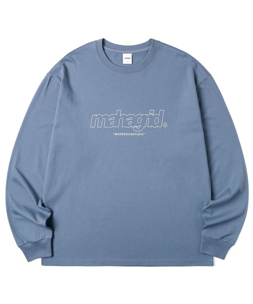 MAHAGRID(マハグリッド)の「【UNISEX】MAHAGRID/THRID LOGO ロングスリーブTシャツ 2275131(Tシャツ/カットソー・メンズ・ホワイト/ブラック/サックスブルー/ベージュ・SMALL/MEDIUM/LARGE)」の11枚目の写真
