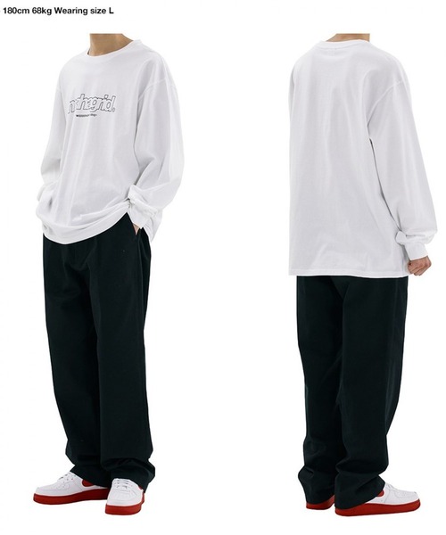 MAHAGRID(マハグリッド)の「【UNISEX】MAHAGRID/THRID LOGO ロングスリーブTシャツ 2275131(Tシャツ/カットソー・メンズ・ホワイト/ブラック/サックスブルー/ベージュ・SMALL/MEDIUM/LARGE)」の6枚目の写真