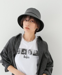 Simplicite | 《追加》フェイクレザーバケットハット(ハット)