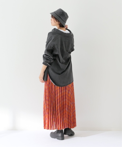 Simplicite（サンプリシテ）の「《追加》フェイクレザーバケットハット（ハット・レディース・ブラック/アイボリー・FREE）」の4枚目の写真