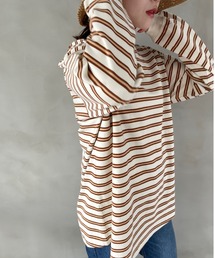 LOWRYS FARM | マルチボーダーロンＴＬＳ　270860(Tシャツ/カットソー)