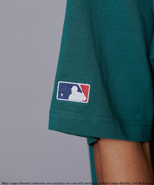 penguin BY MUNSINGWEAR(ペンギン バイ マンシングウェア)の「ペンギン バイ マンシングウェア MLBコラボレーション Tシャツ MLBコラボ メンズ ユニセックス ウェア スポーツウェア ゴルフ(Tシャツ/カットソー・メンズ・グリーン/ホワイト/グレー・S/M/L/XL)」の14枚目の写真