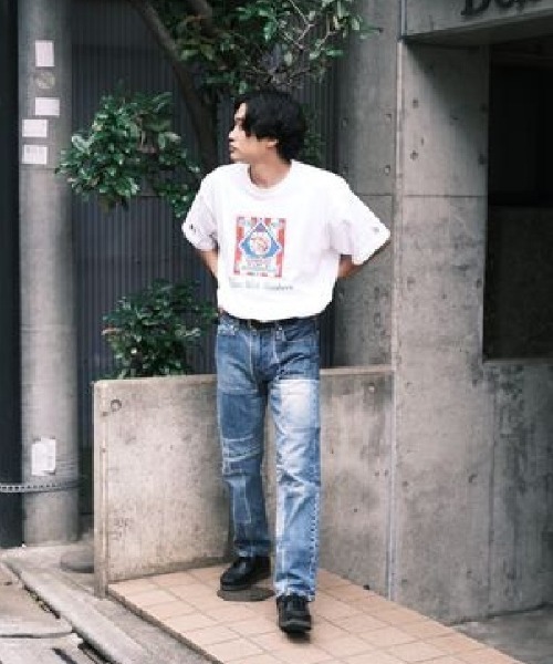 penguin BY MUNSINGWEAR(ペンギン バイ マンシングウェア)の「ペンギン バイ マンシングウェア MLBコラボレーション Tシャツ MLBコラボ メンズ ユニセックス ウェア スポーツウェア ゴルフ(Tシャツ/カットソー・メンズ・グリーン/ホワイト/グレー・S/M/L/XL)」の5枚目の写真