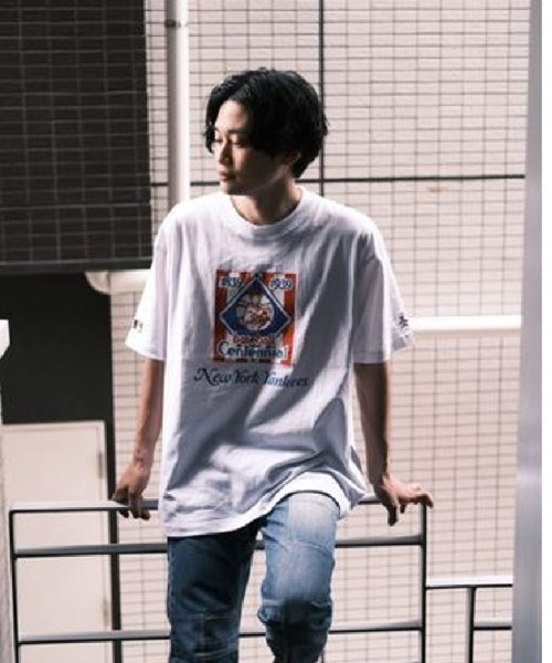 penguin BY MUNSINGWEAR(ペンギン バイ マンシングウェア)の「ペンギン バイ マンシングウェア MLBコラボレーション Tシャツ MLBコラボ メンズ ユニセックス ウェア スポーツウェア ゴルフ(Tシャツ/カットソー・メンズ・グリーン/ホワイト/グレー・S/M/L/XL)」の8枚目の写真