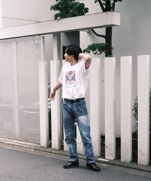 penguin BY MUNSINGWEAR(ペンギン バイ マンシングウェア)の「ペンギン バイ マンシングウェア MLBコラボレーション Tシャツ MLBコラボ メンズ ユニセックス ウェア スポーツウェア ゴルフ(Tシャツ/カットソー・メンズ・グリーン/ホワイト/グレー・S/M/L/XL)」の7枚目の写真