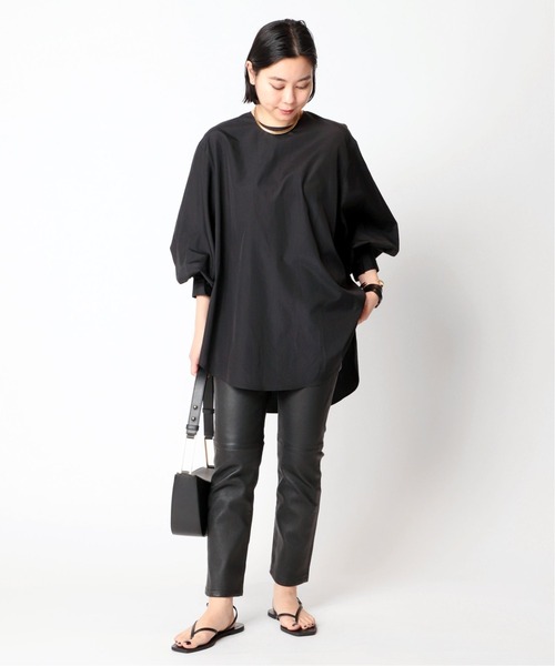 AP STUDIO(エーピーストゥディオ)の「追加 SCENTOF ラムレザーパンツ(その他パンツ・レディース・ブラック・36)」の3枚目の写真