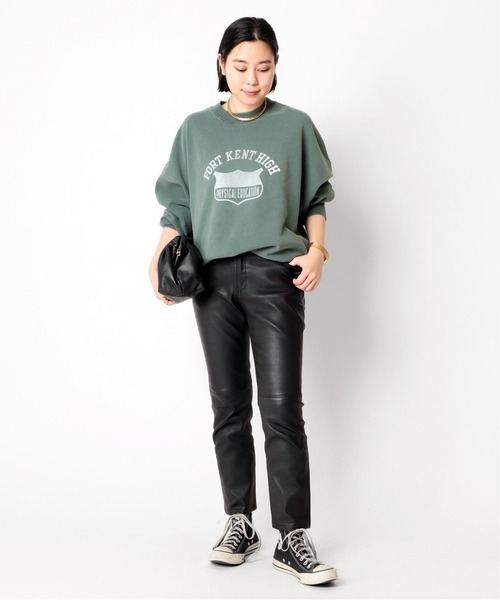 AP STUDIO(エーピーストゥディオ)の「追加 SCENTOF ラムレザーパンツ(その他パンツ・レディース・ブラック・36)」の7枚目の写真