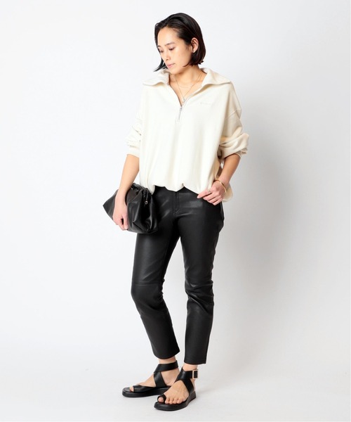 AP STUDIO(エーピーストゥディオ)の「追加 SCENTOF ラムレザーパンツ(その他パンツ・レディース・ブラック・36)」の9枚目の写真