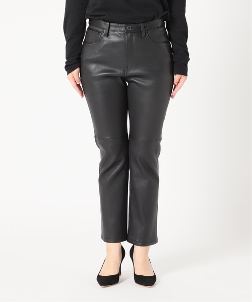 AP STUDIO(エーピーストゥディオ)の「追加 SCENTOF ラムレザーパンツ(その他パンツ・レディース・ブラック・36)」の12枚目の写真