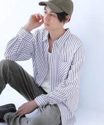 n'OrLABEL | 『選べる総柄シンプル長袖シャツ』(シャツ/ブラウス)