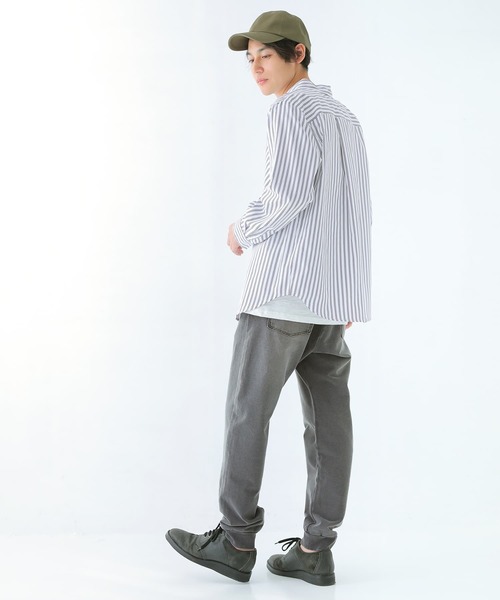 n'OrLABEL(ノアールレーベル)の「『選べる総柄シンプル長袖シャツ』(シャツ/ブラウス・メンズ・ブラック/ネイビー/チェック・2/3)」の7枚目の写真