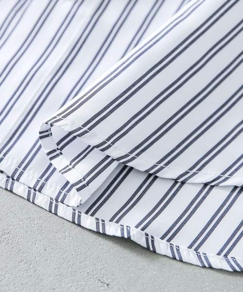 n'OrLABEL(ノアールレーベル)の「『選べる総柄シンプル長袖シャツ』(シャツ/ブラウス・メンズ・ブラック/ネイビー/チェック・2/3)」の9枚目の写真