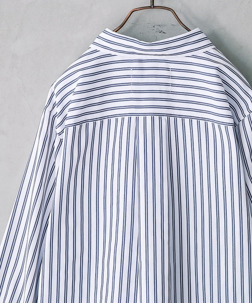 n'OrLABEL(ノアールレーベル)の「『選べる総柄シンプル長袖シャツ』(シャツ/ブラウス・メンズ・ブラック/ネイビー/チェック・2/3)」の12枚目の写真