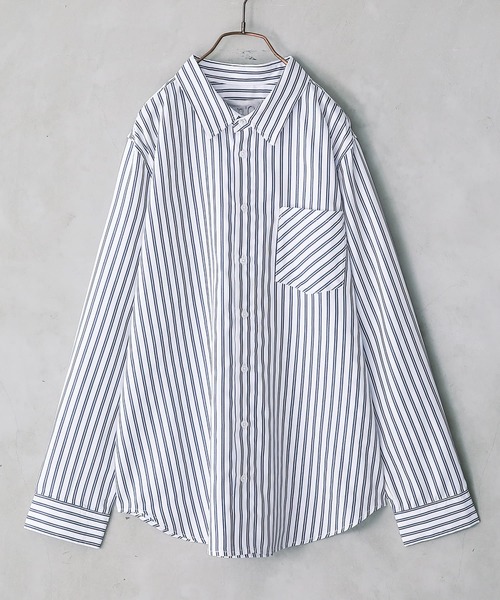 n'OrLABEL(ノアールレーベル)の「『選べる総柄シンプル長袖シャツ』(シャツ/ブラウス・メンズ・ブラック/ネイビー/チェック・2/3)」の16枚目の写真