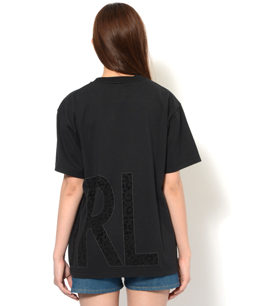 X-girl(エックスガール)の「LEOPARD S/S MENS TEE(Tシャツ/カットソー・レディース・ホワイト/ブラック/イエロー・MEDIUM/LARGE)」の13枚目の写真