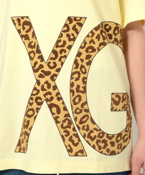 X-girl(エックスガール)の「LEOPARD S/S MENS TEE(Tシャツ/カットソー・レディース・ホワイト/ブラック/イエロー・MEDIUM/LARGE)」の14枚目の写真