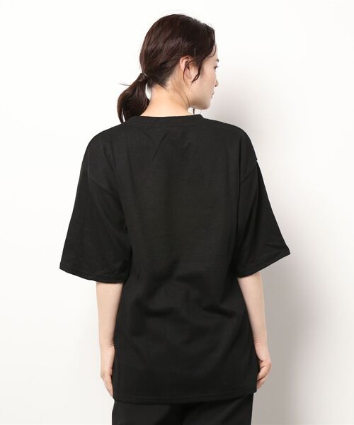 SpRay(スプレイ)の「ワッフルサイドスリットショートスリーブ(Tシャツ/カットソー・レディース・ホワイト/ライトグレー/ブラック/グレー/ピンク/アイボリー/モカ/ライトカーキ・FREE)」の10枚目の写真