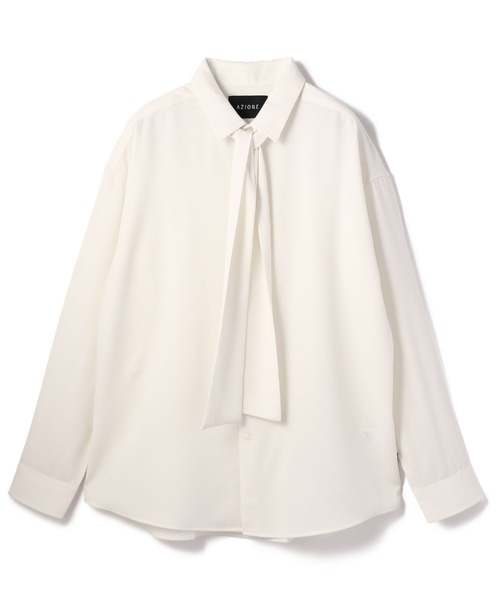 AZIONE（アジオネ）の「AZIONE/アジオネ/ネクタイシャツ（シャツ/ブラウス・メンズ・C/D/A/E/B/F・MEDIUM/LARGE）」の6枚目の写真