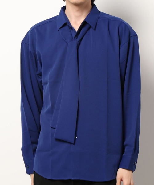 AZIONE（アジオネ）の「AZIONE/アジオネ/ネクタイシャツ（シャツ/ブラウス・メンズ・C/D/A/E/B/F・MEDIUM/LARGE）」の11枚目の写真