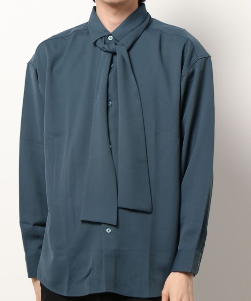 AZIONE（アジオネ）の「AZIONE/アジオネ/ネクタイシャツ（シャツ/ブラウス・メンズ・C/D/A/E/B/F・MEDIUM/LARGE）」の10枚目の写真