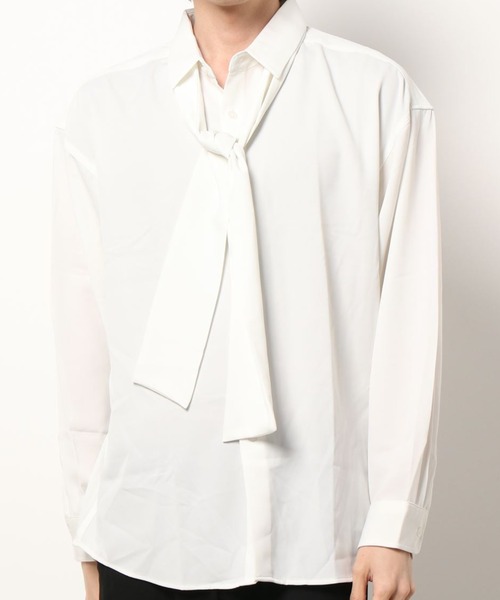 AZIONE（アジオネ）の「AZIONE/アジオネ/ネクタイシャツ（シャツ/ブラウス・メンズ・C/D/A/E/B/F・MEDIUM/LARGE）」の9枚目の写真