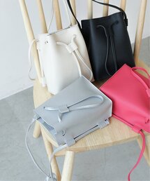 バックポケ巾着ミニショルダー