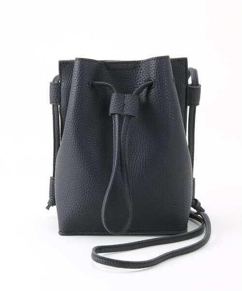 frames RAY CASSIN(フレームスレイカズン)の「バックポケ巾着ミニショルダー(ショルダーバッグ・レディース・ブラック/ピンク/シルバー/キナリ・FREE)」の6枚目の写真