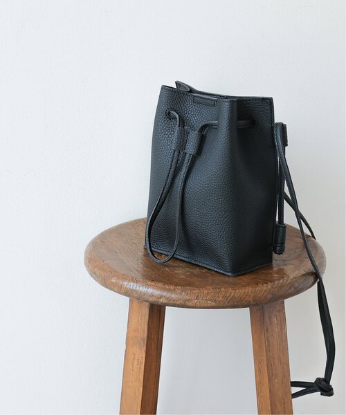 frames RAY CASSIN(フレームスレイカズン)の「バックポケ巾着ミニショルダー(ショルダーバッグ・レディース・ブラック/ピンク/シルバー/キナリ・FREE)」の17枚目の写真