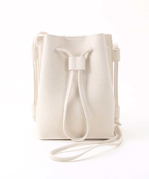 frames RAY CASSIN(フレームスレイカズン)の「バックポケ巾着ミニショルダー(ショルダーバッグ・レディース・ブラック/ピンク/シルバー/キナリ・FREE)」の20枚目の写真