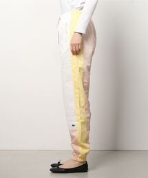 新品 LACOSTE L!VE ラコステ ライブ チェックトラックパンツ 完売品 セール】 LACOSTE L!VE チェックトラックパンツ （チノ・ワーク