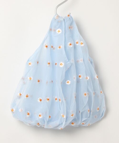 lala Born（ララボーン）の「マーガレットチュールバッグ（ハンドバッグ・レディース・ライトブルー/アイボリー・FREE）」の11枚目の写真