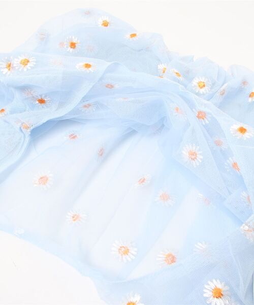 lala Born（ララボーン）の「マーガレットチュールバッグ（ハンドバッグ・レディース・ライトブルー/アイボリー・FREE）」の13枚目の写真