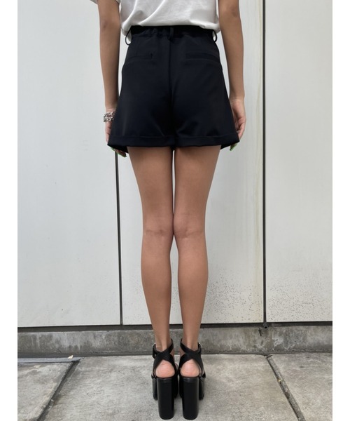 EGOIST(エゴイスト)の「アウト2タックショートパンツ(その他パンツ・レディース・ブラック/ホワイト・M/S)」の15枚目の写真