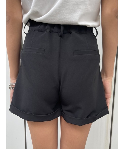 EGOIST(エゴイスト)の「アウト2タックショートパンツ(その他パンツ・レディース・ブラック/ホワイト・M/S)」の6枚目の写真