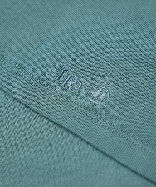 PETIT BATEAU(プチバトー)の「【PETIT BATEAU】TEE-SHIRT ICONIQUE MC COL ROND Coton Epais bio for ROPE'(Tシャツ/カットソー・レディース・ブラック/サックスブルー/ブルー/ホワイト系その他/レッド系その他2・38/36)」の20枚目の写真