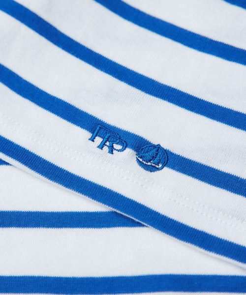 PETIT BATEAU(プチバトー)の「【PETIT BATEAU】TEE-SHIRT ICONIQUE MC COL ROND Coton Epais bio for ROPE'(Tシャツ/カットソー・レディース・ブラック/サックスブルー/ブルー/ホワイト系その他/レッド系その他2・38/36)」の21枚目の写真