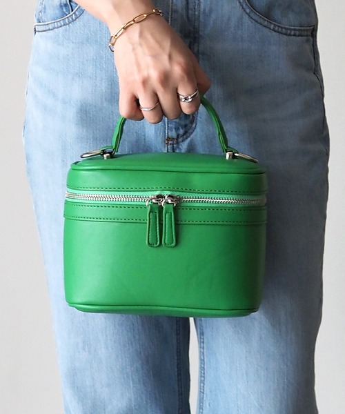 Riberry(リベリー)の「バニティバッグ(ハンドバッグ・レディース・ブラック/アイボリー/ベージュ/グリーン・FREE)」の10枚目の写真