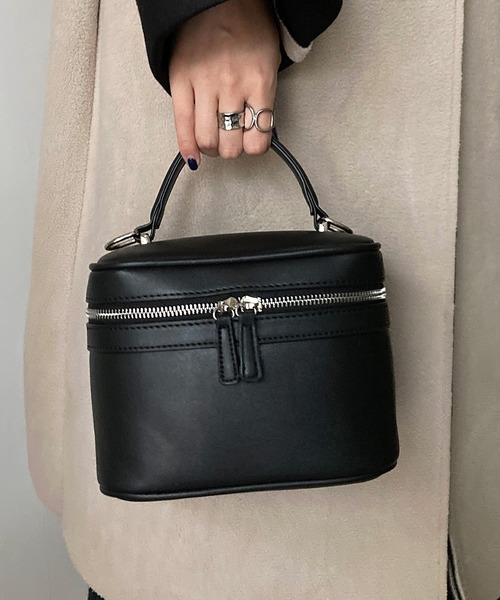 Riberry(リベリー)の「バニティバッグ(ハンドバッグ・レディース・ブラック/アイボリー/ベージュ/グリーン・FREE)」の21枚目の写真