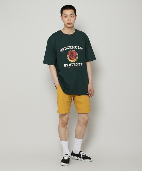 STOCKHOLM SYNDROME（ストックホルムシンドローム）の「STOCKHOLM SYNDROME／SCSUCT08　2297800（Tシャツ/カットソー・メンズ・パープル/ネイビー/クリアグリーン・FREE）」の4枚目の写真