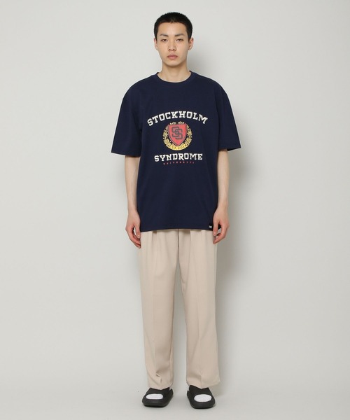 STOCKHOLM SYNDROME（ストックホルムシンドローム）の「STOCKHOLM SYNDROME／SCSUCT08　2297800（Tシャツ/カットソー・メンズ・パープル/ネイビー/クリアグリーン・FREE）」の7枚目の写真