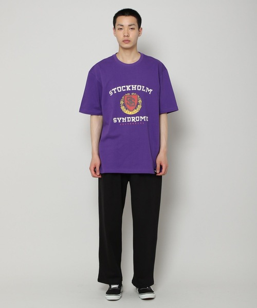 STOCKHOLM SYNDROME（ストックホルムシンドローム）の「STOCKHOLM SYNDROME／SCSUCT08　2297800（Tシャツ/カットソー・メンズ・パープル/ネイビー/クリアグリーン・FREE）」の10枚目の写真