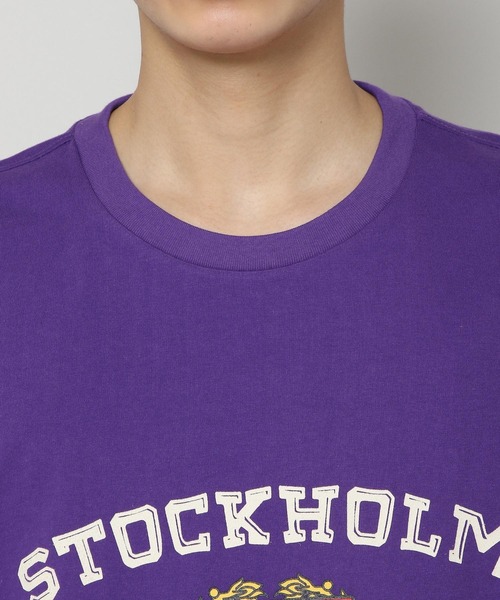 STOCKHOLM SYNDROME（ストックホルムシンドローム）の「STOCKHOLM SYNDROME／SCSUCT08　2297800（Tシャツ/カットソー・メンズ・パープル/ネイビー/クリアグリーン・FREE）」の17枚目の写真