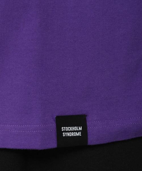 STOCKHOLM SYNDROME（ストックホルムシンドローム）の「STOCKHOLM SYNDROME／SCSUCT08　2297800（Tシャツ/カットソー・メンズ・パープル/ネイビー/クリアグリーン・FREE）」の6枚目の写真