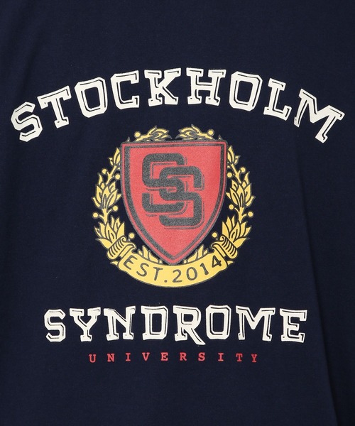 STOCKHOLM SYNDROME（ストックホルムシンドローム）の「STOCKHOLM SYNDROME／SCSUCT08　2297800（Tシャツ/カットソー・メンズ・パープル/ネイビー/クリアグリーン・FREE）」の15枚目の写真