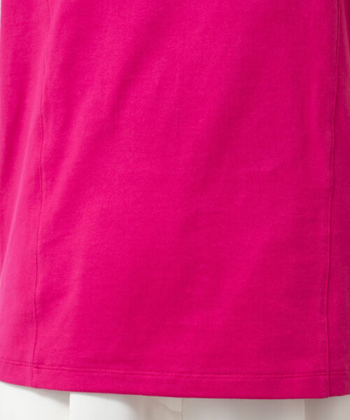 NOLLEY’S Sophi(ノーリーズソフィ)の「ショルダー切替プチスリーブTシャツ(Tシャツ/カットソー・レディース・チャコールグレー/ブラック/ピンク/グリーン/オフホワイト・38)」の19枚目の写真