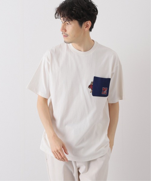 B.C STOCK(ベーセーストック)の「KNIT PK MASCOT S/S-T(Tシャツ/カットソー・メンズ・ホワイト/ブラック/グリーン/ホワイト系その他・MEDIUM/LARGE)」の15枚目の写真