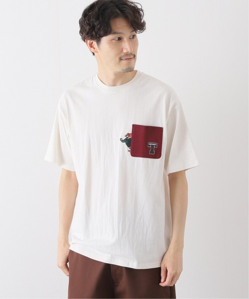 B.C STOCK(ベーセーストック)の「KNIT PK MASCOT S/S-T(Tシャツ/カットソー・メンズ・ホワイト/ブラック/グリーン/ホワイト系その他・MEDIUM/LARGE)」の21枚目の写真